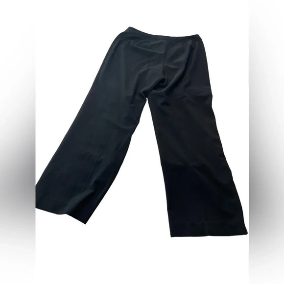 Talbots flat front straight leg black‎ trousers 8P - Picture 4 of 4
